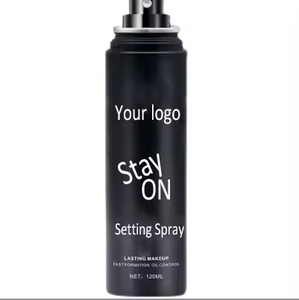 مستحضرات التجميل شعار مخصص علامة خاصة لامعة مطفي وضع ندي بخاخ ماء الورد مقاوم للعرق والترطيب وضع ماكياج بخاخ - Product Image 1