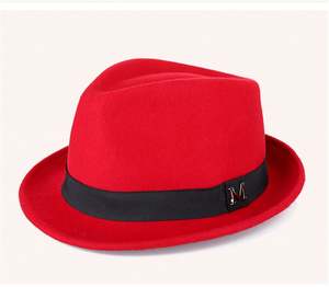 WV017 Gorro de Jazz de Lana Unisex, Estilo Informal, Retro, para Adultos - Product Image 6