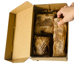 Rollos de embalaje de papel de panal fuerte OEM/ODM Papel de embalaje interior sin recubrimiento para regalo y artesanía - Product Image 6