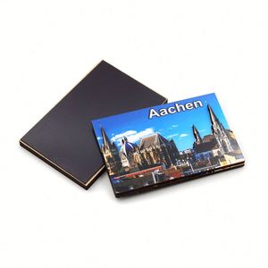 Good Quality Factory Directly Customizable Wooden Countries Home Perfect Souvenir Wood <b>Fridge</b> Magnet - Product Image 4