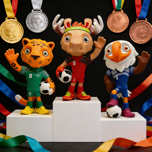 Statuette Bobblehead Maple Zayu 2026 Personalizzate in Poliresina Fatte a Mano Dipinte a Mano Scultura Artistica Sportiva di Lusso da Collezione - Product Image 5