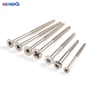 ANSI #9 3 pollici zinco placcato in acciaio inox testa piatta vite <span class=keywords><strong>per</strong></span> <span class=keywords><strong>legno</strong></span> autofilettante <span class=keywords><strong>per</strong></span> cerniera porta sistema di misurazione metrica - Product Image 1