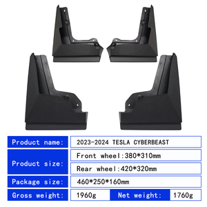 Para camioneta <span class=keywords><strong>Tesla</strong></span> CYBERTRUCK 2023-2024 material PP de gama alta 100% ajuste guardabarros Highland recoger guardabarros - Product Image 6