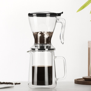 Filtre <span class=keywords><strong>à</strong></span> café portable en <span class=keywords><strong>verre</strong></span> borosilicate, filtre automatique, <span class=keywords><strong>cafetière</strong></span> <span class=keywords><strong>à</strong></span> froid pour la maison et le bureau - Product Image 3