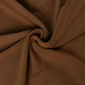 Fábrica textil de Vietnam produce algodón reciclado poliéster Spandex TC, CVC 2x2 tela acanalada para hacer pantalones casuales de moda - Product Image 4