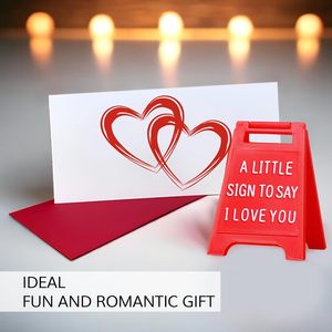 Mini segno regalo di anniversario di san valentino romantico ti amo firmare grazioso regalo di compleanno di natale per moglie - Product Image 2