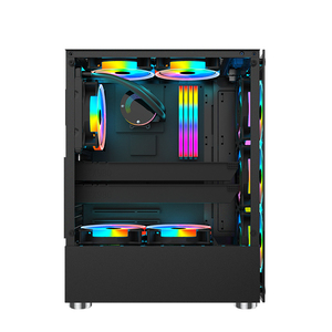 PC trường hợp đầy đủ trường hợp chơi game ATX nóng bán số lượng lớn các bộ phận máy tính kinh tế SPCC lớp phủ màu đen ATX Máy tính để bàn máy tính rỗng PC trường hợp - Product Image 6