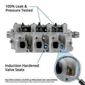 GOLDMAX Nouvelle culasse nue/complète 11110-78B00 pour moteur Daewoo Tico Damas <span class=keywords><strong>Labo</strong></span> 0.8L F8B F8C 11110-80D00 Aluminium 6V - Product Image 3