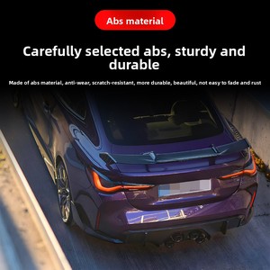 Adecuado para <span class=keywords><strong>BMW</strong></span> M3M4 (<span class=keywords><strong>2022</strong></span>+) G80G82 MP, alerón trasero, piezas de modificación para automóviles, gran cantidad a <span class=keywords><strong>precio</strong></span> favorable, directo de fábrica. - Product Image 4
