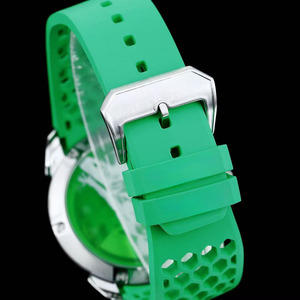 Nouvelle montre pour homme tendance et à la mode, montre mécanique ronde squelettée en silicone pour homme - Product Image 4