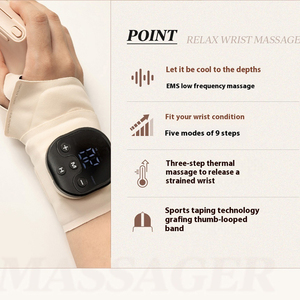 التكنولوجيا الحب المحمولة مدلك المعصم ساخنة مع التردد المنخفض إمس نبض للاستخدام المنزلي أو المكتب دعم المعصم الشخصية - Product Image 4