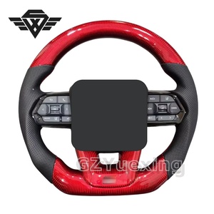 Convient pour Toyota LC300 Sport Racing Wheel <span class=keywords><strong>Volant</strong></span> en fibre de carbone véritable - Product Image 4