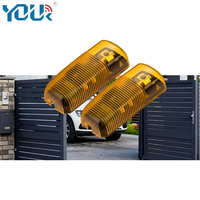 Yoursensor YS120-L-Y Sistema Moderno de Barreras de Seguridad con Fotocélula para Puertas Correderas Automáticas, Barreras, Puertas Industriales, Hoteles y Villas