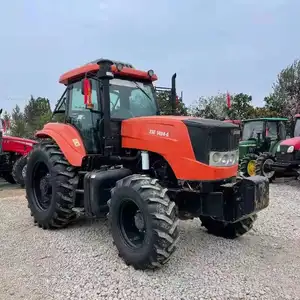 Marka yeni traktör KAT 1404, 140hp, 4x4wd tarım makineleri tekerlekli tarım oldukça ikinci el traktörler