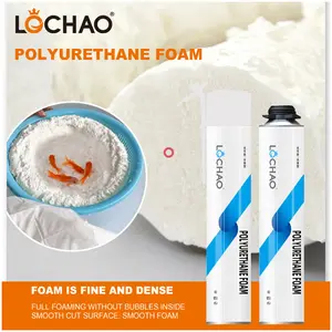 Mousse polyuréthane en spray Mousse polyuréthane isolante étanche à l'eau Mousse polyuréthane