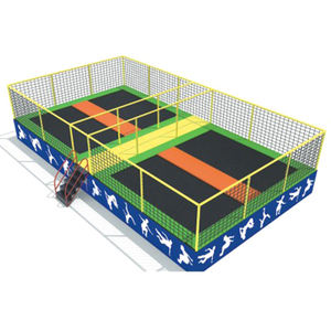 Vente chaude Équipement de parc d'attractions en plein air Aire de jeux Fabricant de <span class=keywords><strong>trampoline</strong></span> pour enfants - Product Image 3