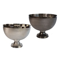 Moderne Metalen Fruitschaal Fancy Werk Handgemaakte Ronde Vorm Serveerschaal Moderne Serveerschaal Te Koop
