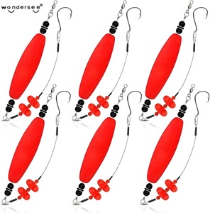 Catfish Float Rigs Santee Rig Kit <span class=keywords><strong>de</strong></span> flotteurs d'appâts <span class=keywords><strong>de</strong></span> poisson-chat avec hochets et bruit Bobbers EPS durables pour la pêche <span class=keywords><strong>en</strong></span> bateau ou à terre - Product Image 1
