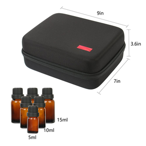 Boîte de stockage d'huiles essentielles, 30 bouteilles, porte-huile de transport pour <span class=keywords><strong>doTerra</strong></span> et jeunes huiles 30, boîte de rangement, mousse à coque rigide - Product Image 3