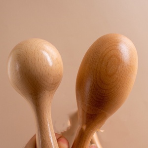 Wholesale Wooden Maracas for Toddlers <b>Musical</b> <b>Instrument</b> Orff Percussion <b>Instrument</b> Music Early Educational Toys - Product Image 3