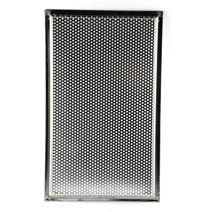 Bandeja de impresión dental Manual potencia deprimida perforada inferior S XS XXS M L XL instrumentos quirúrgicos acero inoxidable Certificado CE - Product Image 1