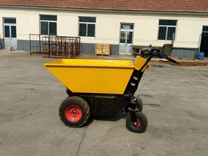 Máy xúc lật mini 4 bánh chạy xăng 6.5HP, khởi động điện, tự đổ, thùng 135L dùng cho khai thác mỏ bê tông - Product Image 4