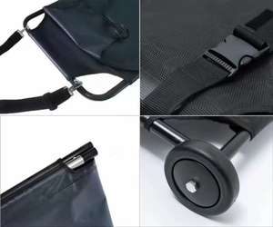 Alat kesehatan hewan peliharaan troli transportasi klinik hewan peliharaan perenggang anjing untuk kebutuhan transportasi rumah sakit hewan - Product Image 5