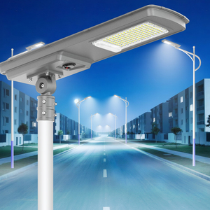 Năng lượng mặt trời Powered ánh sáng mạnh mẽ đèn đường cho ngoài trời Chiếu Sáng Sân với ánh sáng từ xa điều khiển thời gian - Product Image 1