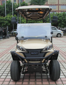 รถกอล์ฟไฟฟ้าราคาประหยัด 6 ที่นั่ง แบตเตอรี่ลิเธียม รับน้ำหนักได้ 300 กก. ระยะทาง 54 หลุม พร้อมรีโมทคอนโทรล 4 ล้อ มอเตอร์ 5 กิโลวัตต์ - Product Image 2