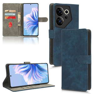 Cartera Retro con protección RFID de cuero con tapa para Tecno Camon 20 Premier /Camon 20 <span class=keywords><strong>Pro</strong></span> 4G/5G, funda con ranura para tarjeta, funda con soporte para teléfono - Product Image 1