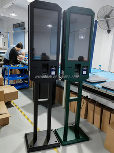 ตู้คีออสก์หน้าจอสัมผัสสองด้าน ระบบ Windows/Android 11/14 พร้อมฟังก์ชันสั่งซื้อสินค้าด้วยตนเอง สำหรับร้านกาแฟหรืออุตสาหกรรมค้าปลีกอื่นๆ - Product Image 1