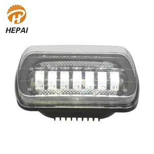 Feux de travail LED pour voiture, projecteur haute et basse intensité, étanche, tout-terrain, pour voiture, camion, projecteur carré LED pour voiture - Product Image 2