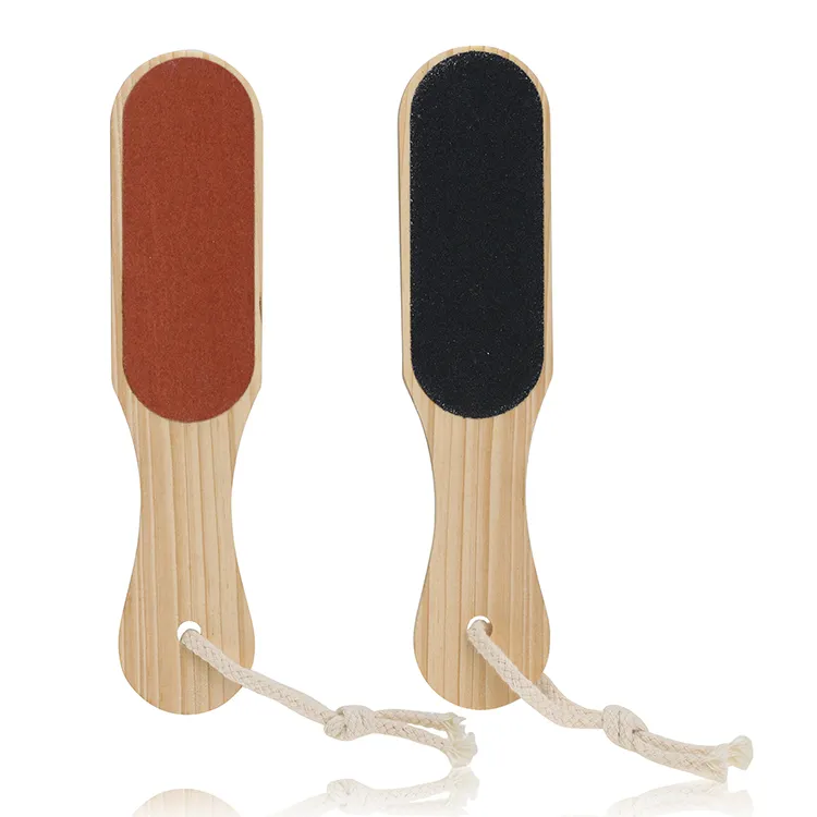 Eco-friendly Pedicure Feet Pampering Tool Double Side Two Grit Custom Logo Foot File Callus Remover