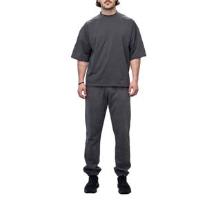 Pantalones Deportivos Ligeros de Algodón 100% al por Mayor, Pantalones de Chándal Personalizados con Logotipo para Hombre, Estilo Informal de Cintura Media y Corte Recto - Product Image 1