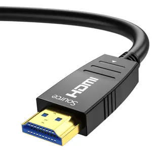 HDMII 파이버 케이블 인증 최신 고속 48Gbps 지원 동적 HDR TDR 테스트 8K 60Hz 4K 120Hz 해상도 HDMI 케이블