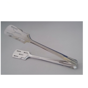 Pince à pain et à aliments en acier inoxydable SUS 430 DFT23 de 19,5 cm, 20 cm, 23 cm, 24 cm (10 pouces) - Product Image 2