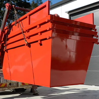 Skip Bin avec options personnalisables pour la démolition des déchets et l'enlèvement des déchets en vrac
