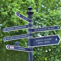 Panneaux de signalisation personnalisés en aluminium pour l'extérieur, hôpitaux, cliniques, totems, signalisation directionnelle pour bâtiments
