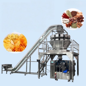 <span class=keywords><strong>Machine</strong></span> de remplissage verticale de sachets liquides pour eau, jus, huile comestible avec système d'emballage de sachets à 4 soudures latérales - Product Image 1