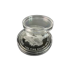 1/4 Oz kapsul koin kanguru emas Australia plastik bulat kotak koin elang perak Amerika - Product Image 1