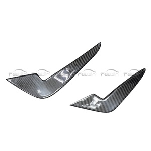 สำหรับ BMW F87 M2 2016+ ชุดแต่งกันชนหน้าคาร์บอนไฟเบอร์ สปอยเลอร์ลิป สปลิตเตอร์ แฟลป บังโคลน คานาร์ด สภาพใหม่ - Product Image 6