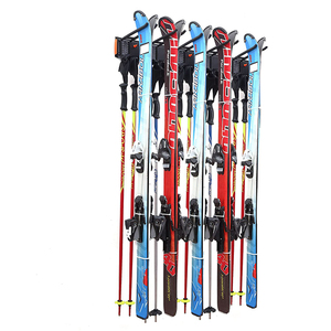 Jh-mech support <span class=keywords><strong>de</strong></span> Ski multifonction pour mur <span class=keywords><strong>de</strong></span> Garage pouvant contenir jusqu'à 5 paires-support <span class=keywords><strong>Vertical</strong></span> pour <span class=keywords><strong>planche</strong></span> <span class=keywords><strong>de</strong></span> <span class=keywords><strong>surf</strong></span> 300Ibs maximum - Product Image 3