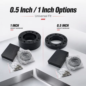 Nachrüst-Lenkrad-Höhenadapter 0,5 Zoll 1 Zoll 6-Loch auf 3-Loch Rennlenkrad-Adapter Schnellverschluss - Product Image 3