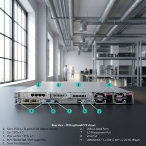 Serveur Ultra Micro Supermicro AS-4124GS-TNR 4U pour le développement de l'intelligence artificielle, processeur GPU 64 Go, ordinateur rack en stock - Product Image 6