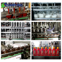 Machine de remplissage de jus de boissons chaudes, ligne de fabrication carbonée, pour bouteille d'eau scintillante, plante de remplissage de boissons douces, remplissage de liquide