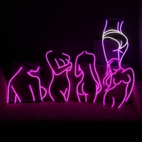 Diode lumineuse personnalisée Business Neon Sign fond gratuit-néons personnalisables