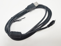 Cable de Datos USB para Cámara UC-E6 de 8 Pines y 1.5M para Sony Nikon Coolpix, Cable de Carga de Datos para Olympus Pentaxist FinePix