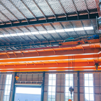 Grue à double poutre de 30 tonnes personnalisée avec moteur à fréquence variable pour les usines de fabrication