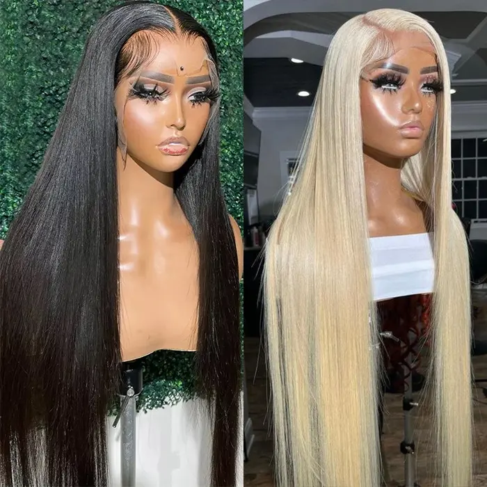 Fuxin Glueless Lace Front Wigs with Baby Hair Brazilian Hd Lace Frontal Wig Vendor Transparent Human Hair Wigs for Black Women