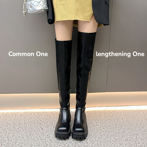Trendy Custom Design Long Style Over Knee Thigh High Think Sole Sneaker Platform <b>Boots</b> - Product Image 3